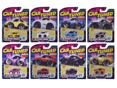 Car Tuned Jdm Tuners Series 2 Set Of 8 Pieces Diecast Model Cars By Cartuned