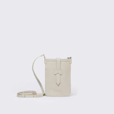 Mesch Women's Phone Crossbody Bag In Ivory In Multi