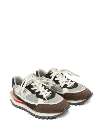Pre-owned Axel Arigato Sonar Mesh Sneakers In Brown