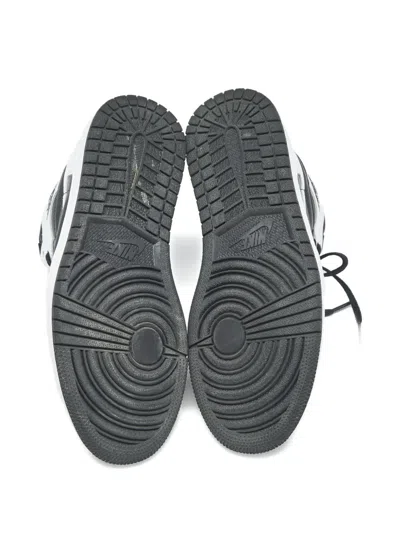 Pre-owned Jordan Lace-up High-top Sneakers In Black