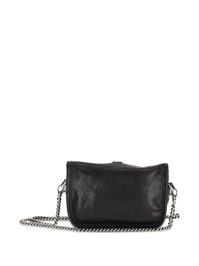Ann Demeulemeester Small Estu Satchel Bag In Black