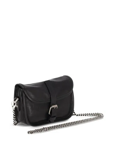 Ann Demeulemeester Small Estu Satchel Bag In Black