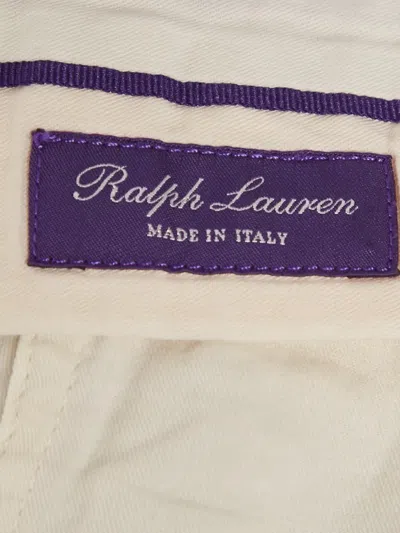 Pre-owned Polo Ralph Lauren Purple Trousers