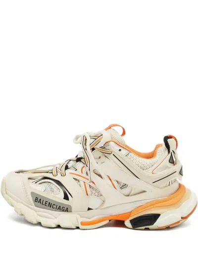 Pre-owned Balenciaga Track Sneakers In Neutral