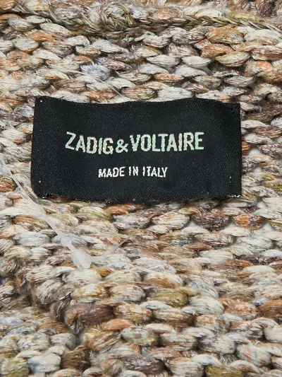 Pre-owned Zadig & Voltaire Mia Cardigan In Neutral