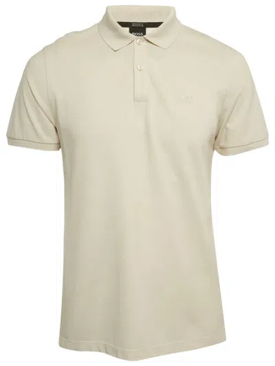 Pre-owned Hugo Boss Cotton Polo Shirt In Neutral