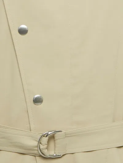 Pre-owned Barbara Bui Belted-waist Jumpsuit In Neutral