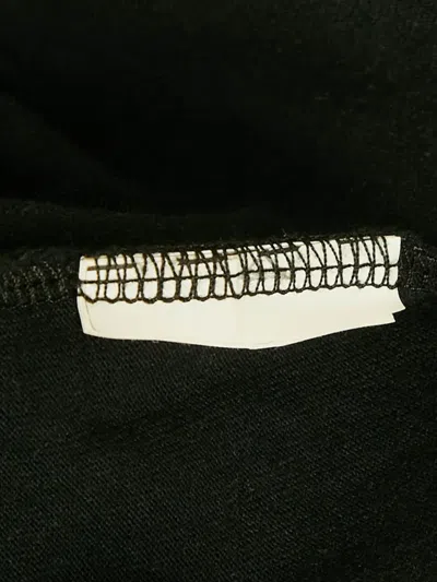 Pre-owned Off-white Backbone-print Cotton T-shirt In Black