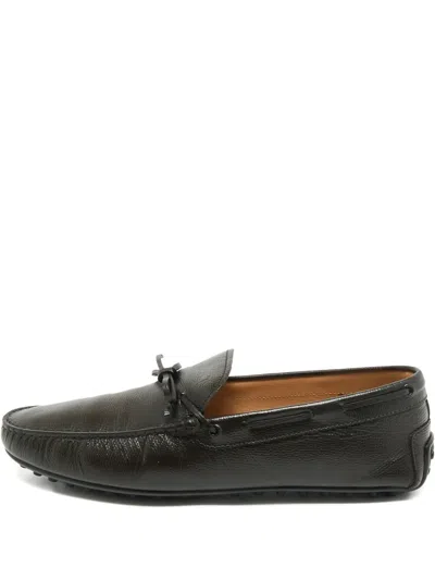 Pre-owned Tod's Gommino Leather Loafers In Brown