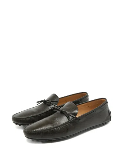 Pre-owned Tod's Gommino Leather Loafers In Brown