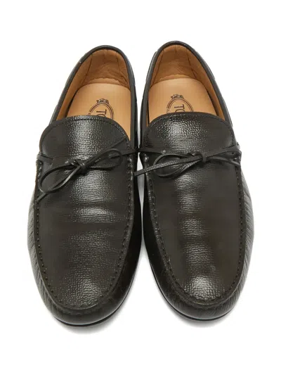 Pre-owned Tod's Gommino Leather Loafers In Brown