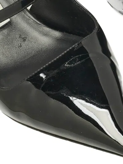 Pre-owned Jimmy Choo Didi Slingback Pointed Pumps In Black