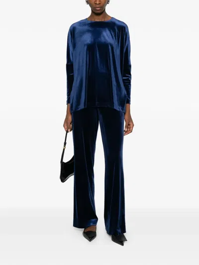 Blanca Vita Pocketed Straight Trousers In Multi