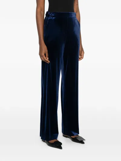 Blanca Vita Pocketed Straight Trousers In Multi