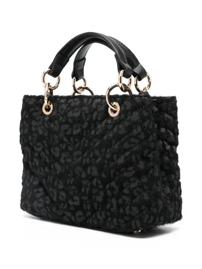 Marc Ellis Arisu Lettering-charm Crossbody Bag In Brown