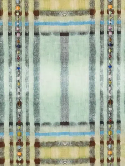 Pierre-louis Mascia Hawnbci Scarf In Brown