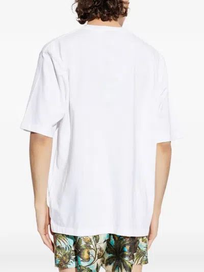 Dsquared2 Short-sleevedprintedt-shirt In White