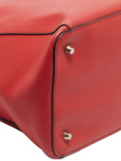 Pre-owned Furla Logo-detail Tote Bag In Red