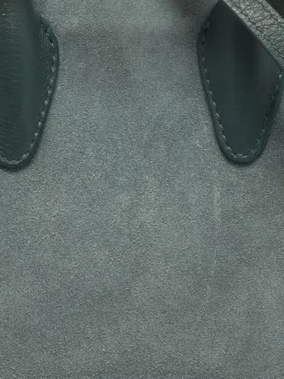 Pre-owned Strathberry Nano Midi Tote Bag In Green