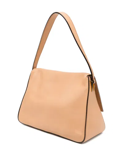 Pre-owned Fendi Mamma Baguette Shoulder Bag In Brown