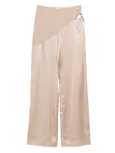 Botsi Cut-out Trousers In Neutral