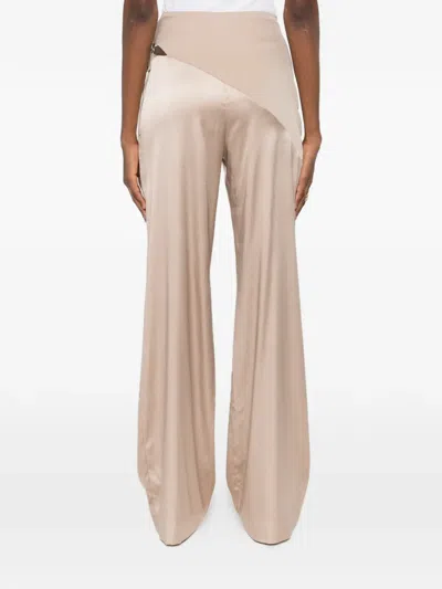Botsi Cut-out Trousers In Neutral
