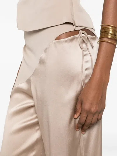 Botsi Cut-out Trousers In Neutral