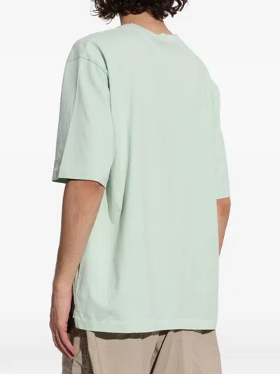 Dsquared2 Embroidered Graphic T-shirt In Green