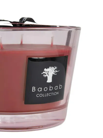 Baobab "masaai Spirit" Max 10 Candle (10cm) In Red
