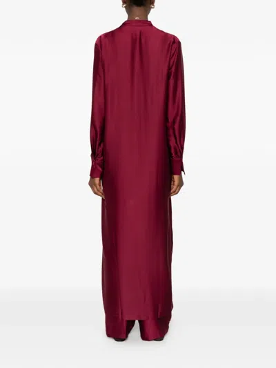 Silkylicious Dari Trousers Set In Red