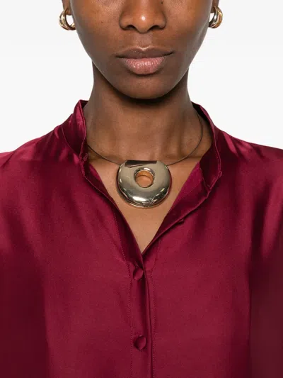 Silkylicious Dari Trousers Set In Red