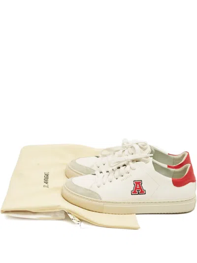 Pre-owned Axel Arigato Clean 90 Leather Sneakers In White