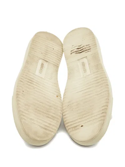 Pre-owned Axel Arigato Clean 90 Leather Sneakers In White