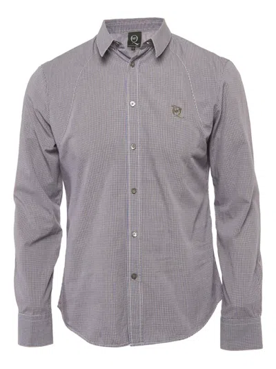 Pre-owned Alexander Mcqueen Blue Checked Shirt