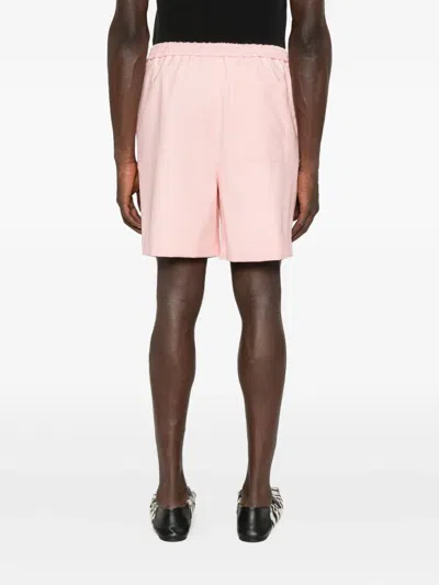 Loewe Elastic-waistband Shorts In Pink
