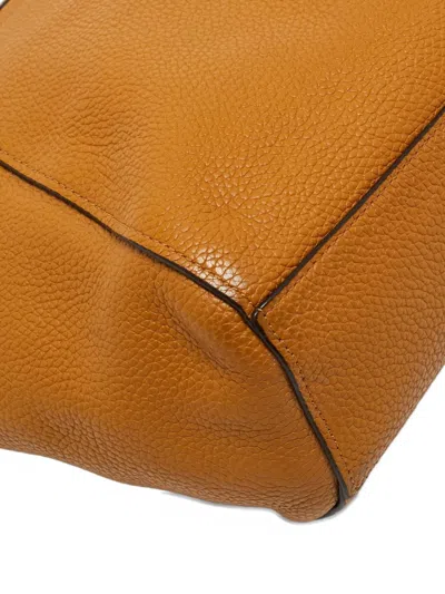 Pre-owned Coach Prairie Leather Tote Bag In Brown