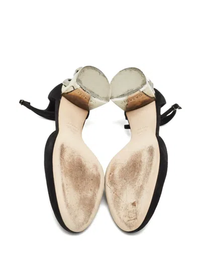 Pre-owned Casadei Chain-embellishment Pumps In Black