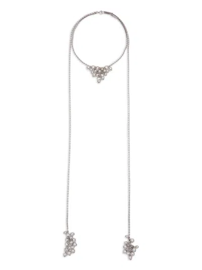 Isabel Marant Mia Sphere Necklace In Metallic