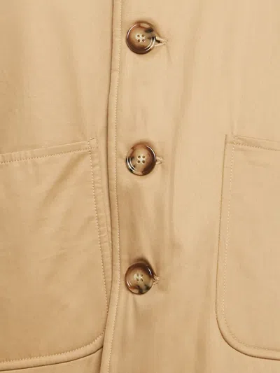 Pre-owned Burberry Sarah Checked Vest In Neutral