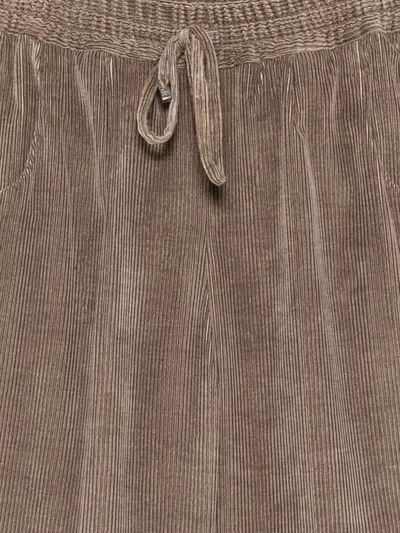 Kiton Corduroy Trousers In Neutral
