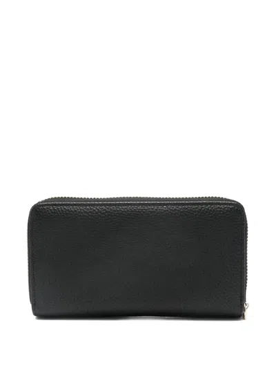 Marc Ellis Zip Wallet In Black