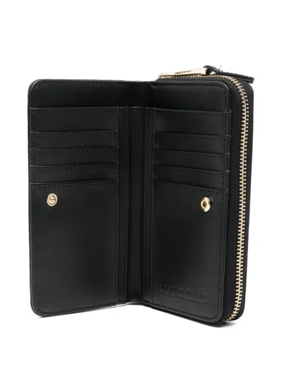 Marc Ellis Zip Wallet In Black