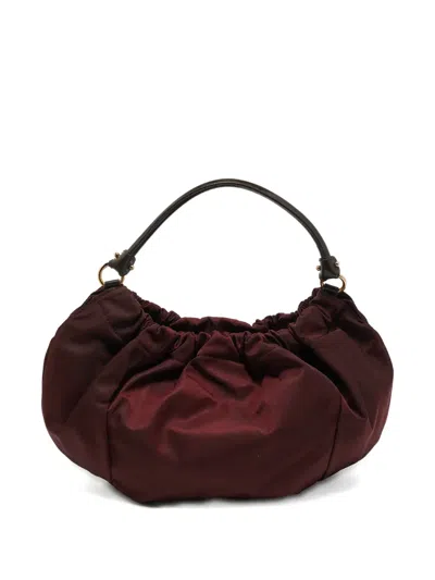 Pre-owned Ferragamo Vara Bow-detail Tote Bag In Red