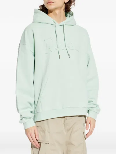 Dsquared2 Embossed Hooded Sweatshirt In Green