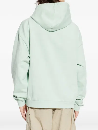 Dsquared2 Embossed Hooded Sweatshirt In Green