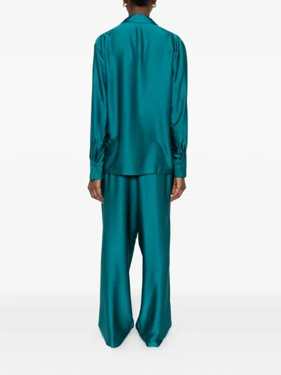 Silkylicious Fiora Trousers Set In Green