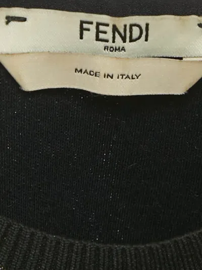 Pre-owned Fendi X Karl Lagerfeld Karl Loves  Sweatshirt In Black