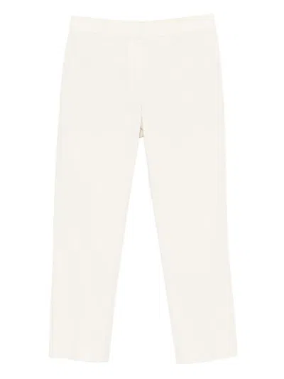 Brunello Cucinelli Casual Pants With Belt Loops In Neutral