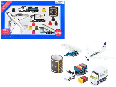 Siku Airport 14 Piece Set Diecast Models By