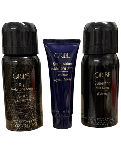 Oribe Unisex 1.2,0.9,0.5oz Style Essentials Kit In Transparent